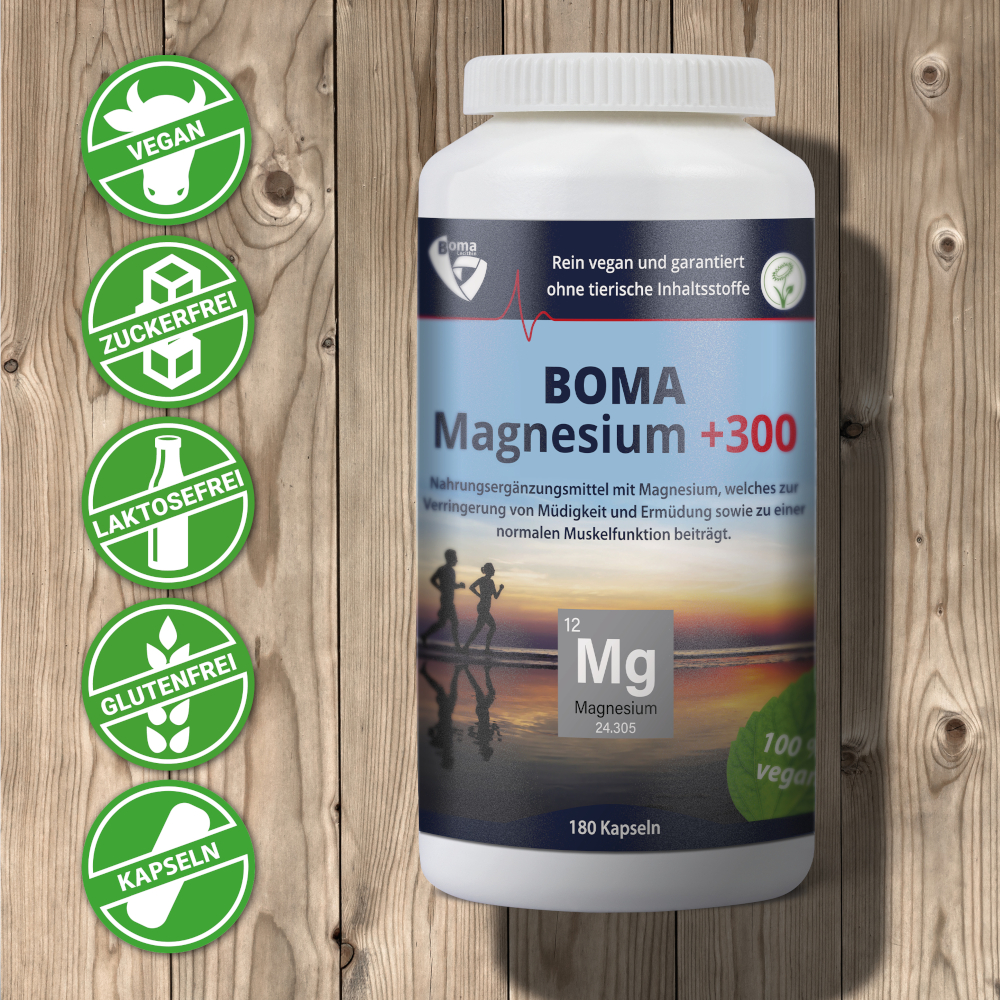 MAGNESIUM+300 Kapseln 180 St Kapseln