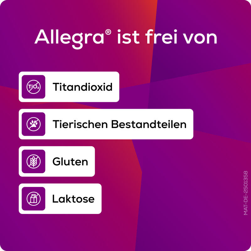 Allegra Allergietabletten KINDER 10 mg 20 St Schmelztabletten