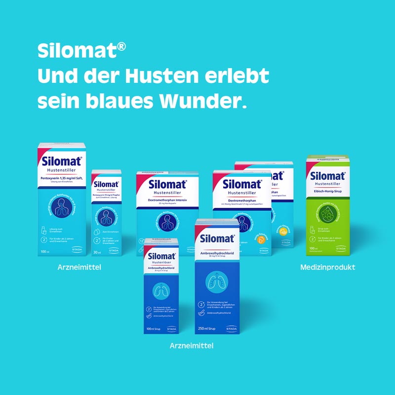 Silomat Hustenstiller Pentoxyverin 1,35mg/ml Saft  100 ml Lösung zum Einnehmen