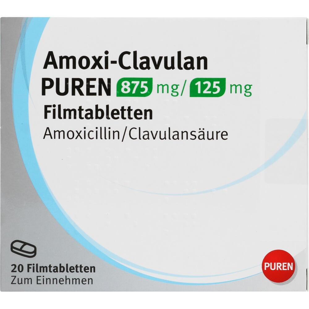 Amoxi- Clavulan PUREN 20 St Filmtabletten