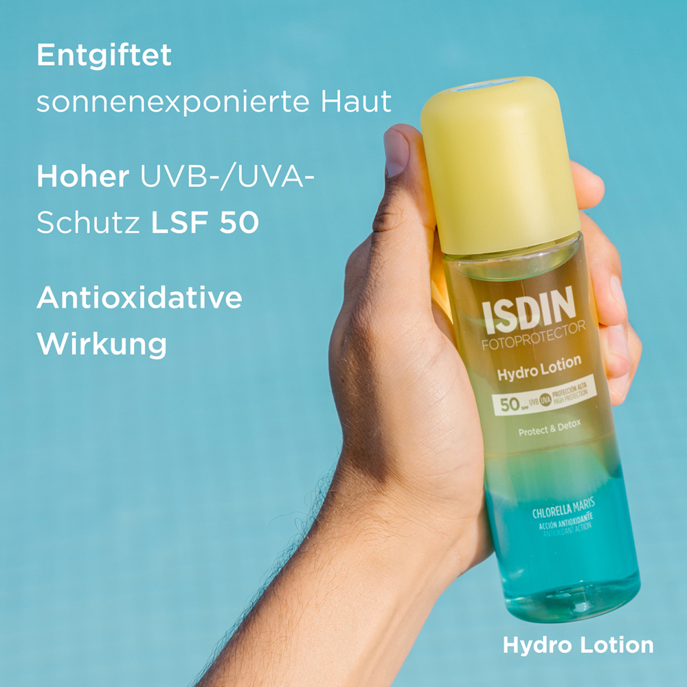 ISDIN Fotoprotector HydroLotion Sonnenschutz Spray LSF 50 200 ml Spray