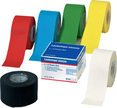 LEUKOTAPE Classic 3,75 cmx10 m schwarz 1 St Binden