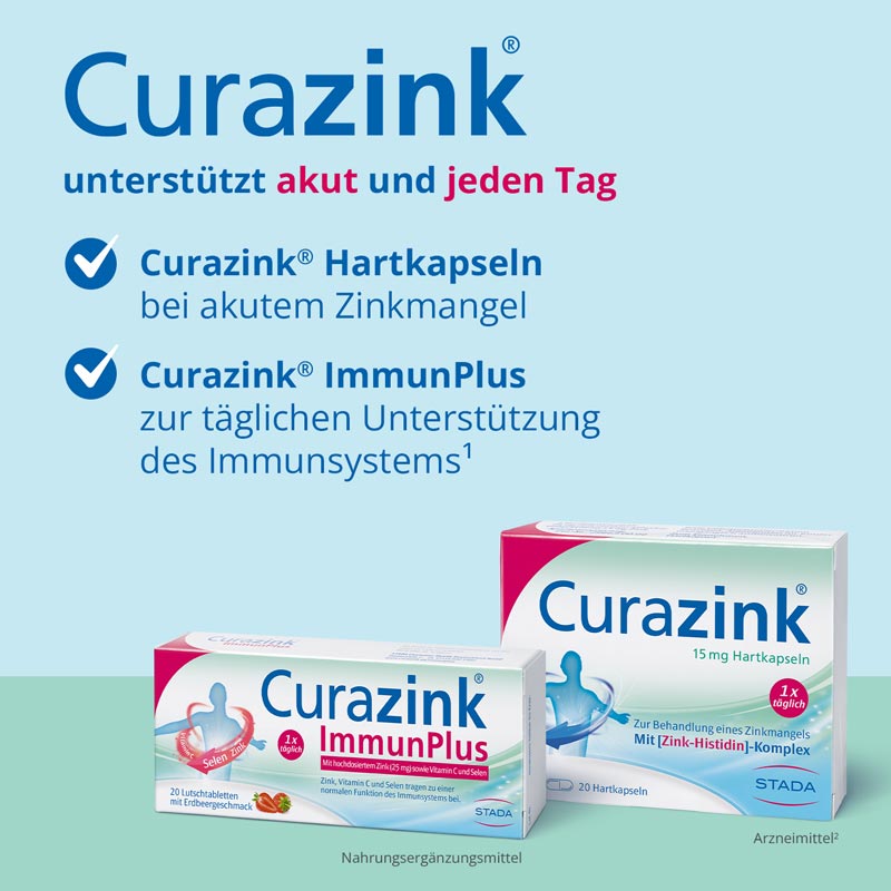 Curazink ImmunPlus 100 St Lutschtabletten