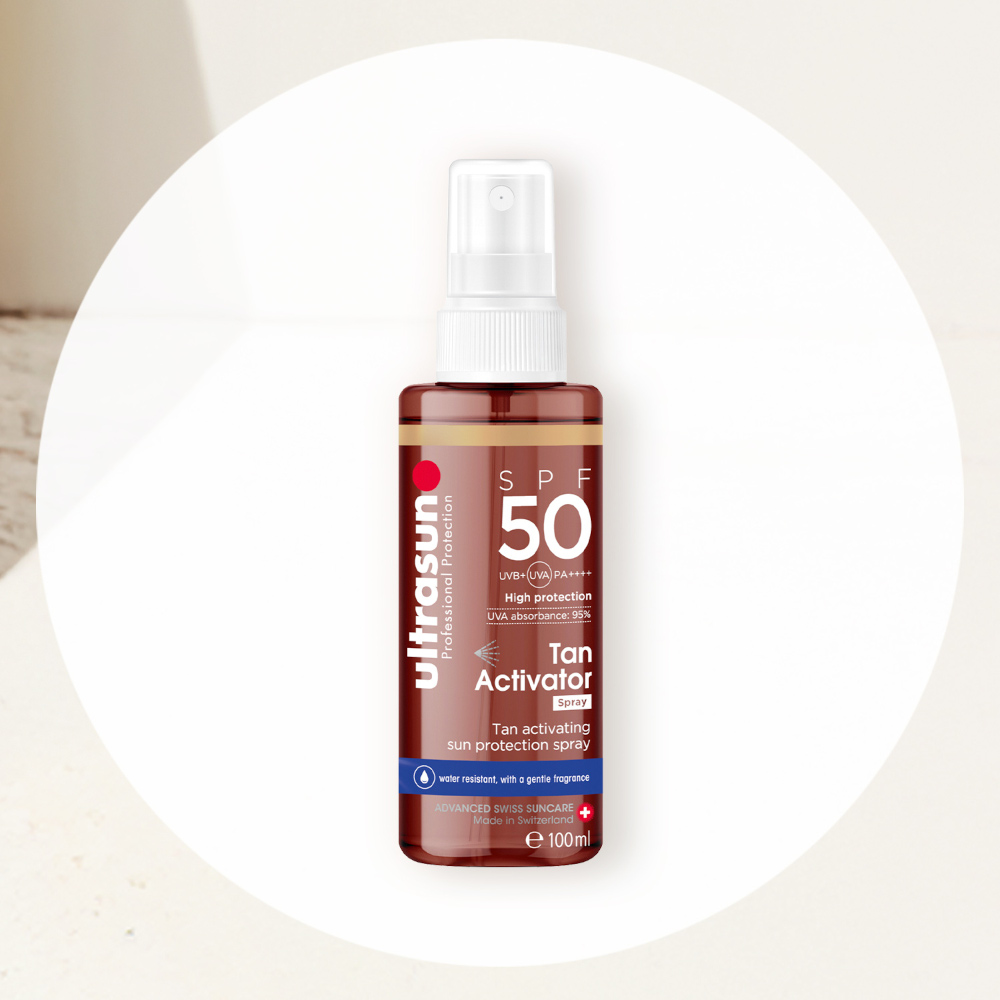 ultrasun Tan Activator Spray SPF 50 100 ml Gel