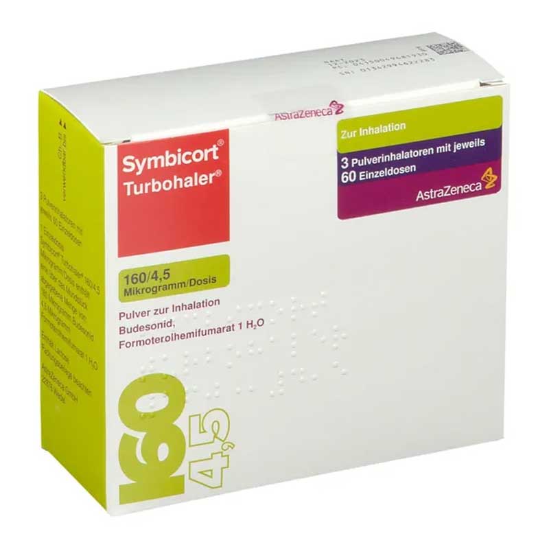 Symbicort Turbohaler 160/4,5 Mikrogramm/Dosis 3 St Inhalationspulver