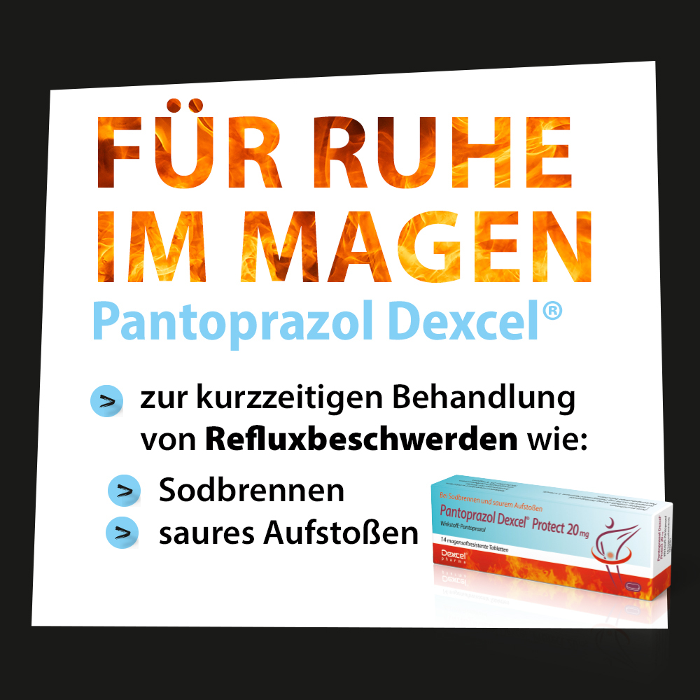 Pantoprazol Dexcel Protect 20mg 14 St Tabletten magensaftresistent