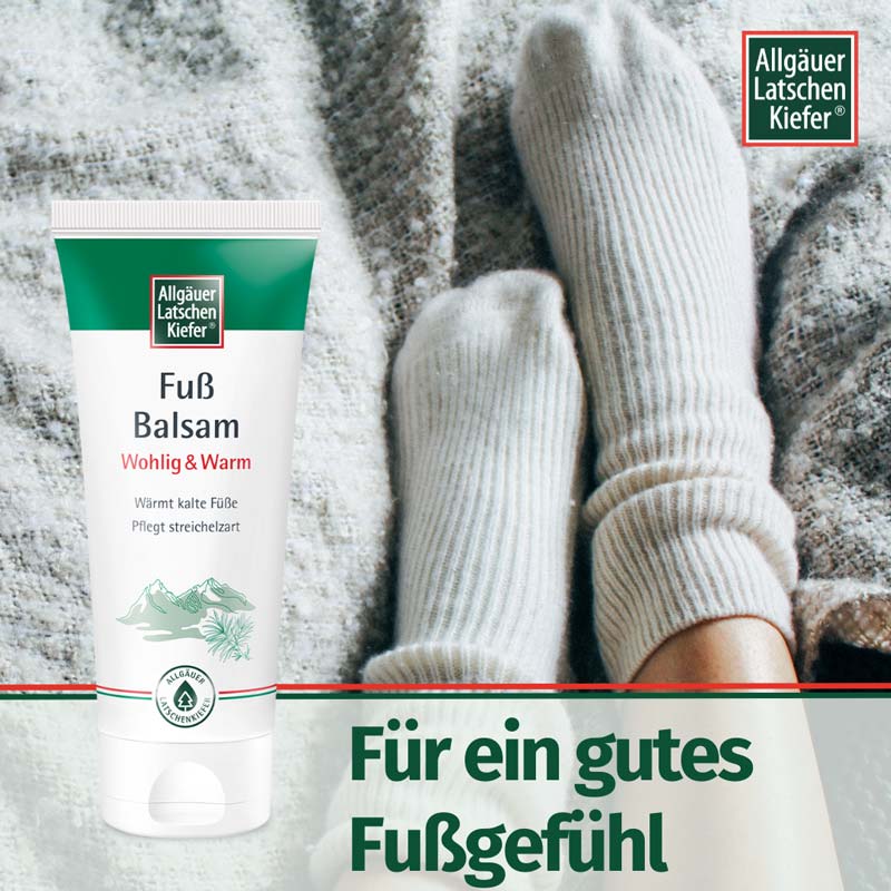Allgäuer Latschen Kiefer Fuß Balsam 100 ml Creme