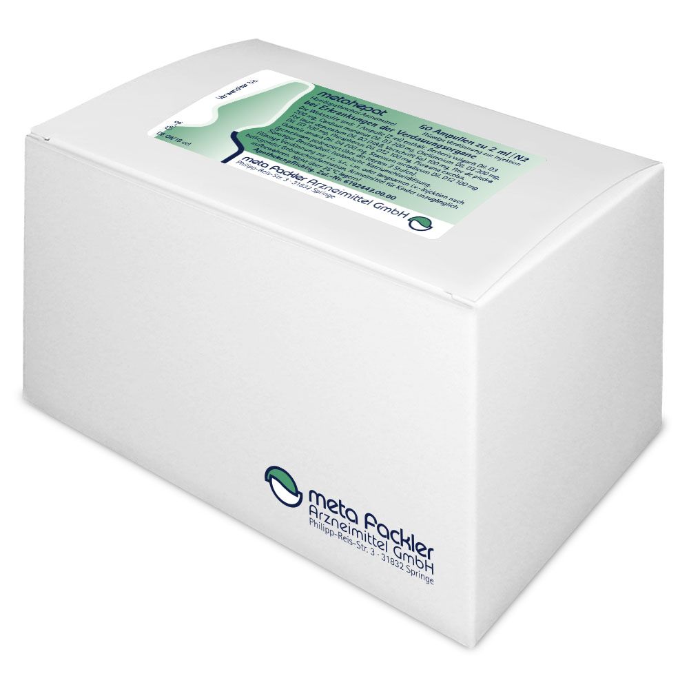 METAHEPAT Injektionslösung 50X2 ml Injektionslösung