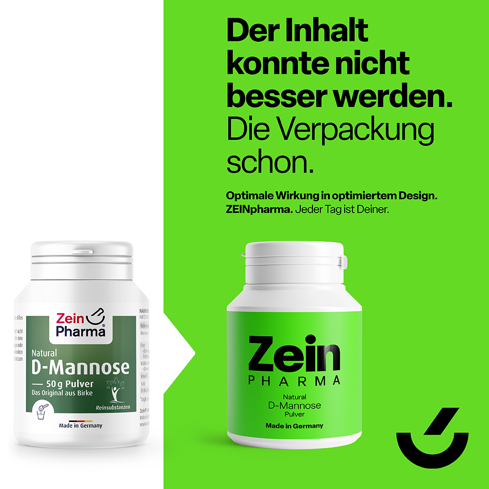 Zein PHARMA Natural D-Mannose Pulver 50 g Pulver
