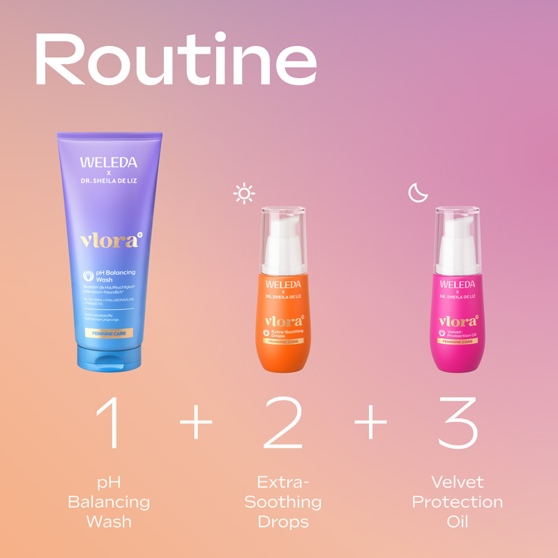 WELEDA vlora ph Balancing Wash 200 ml Körperpflege