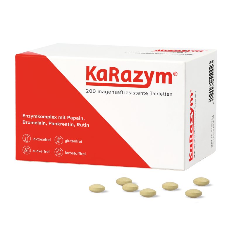 KARAZYM magensaftresistente Tabletten 200 St Tabletten magensaftresistent