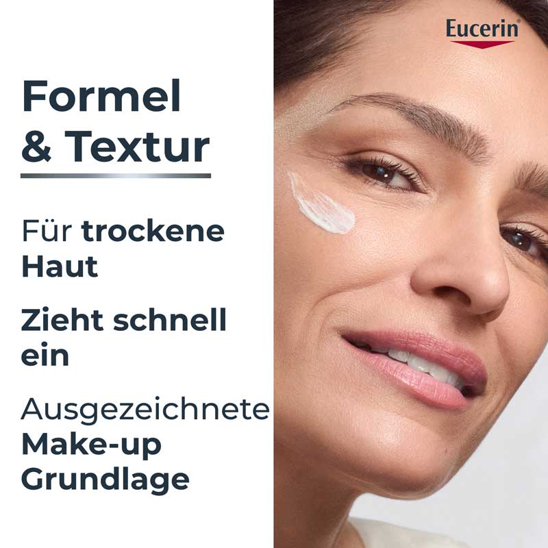 Eucerin HYALURON FILLER + 3x Effect Tag LSF 15 trockene Haut Nachfüllkapsel 50 ml Creme