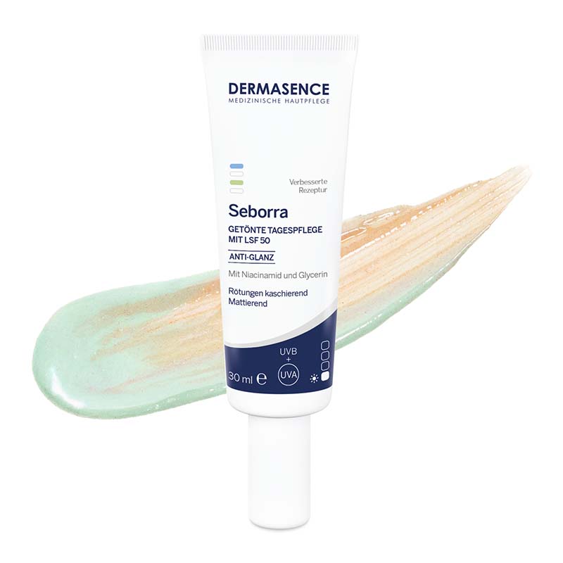 DERMASENCE Seborra GETÖNTE TAGESPFLEGE MIT LSF 50 30 ml Creme