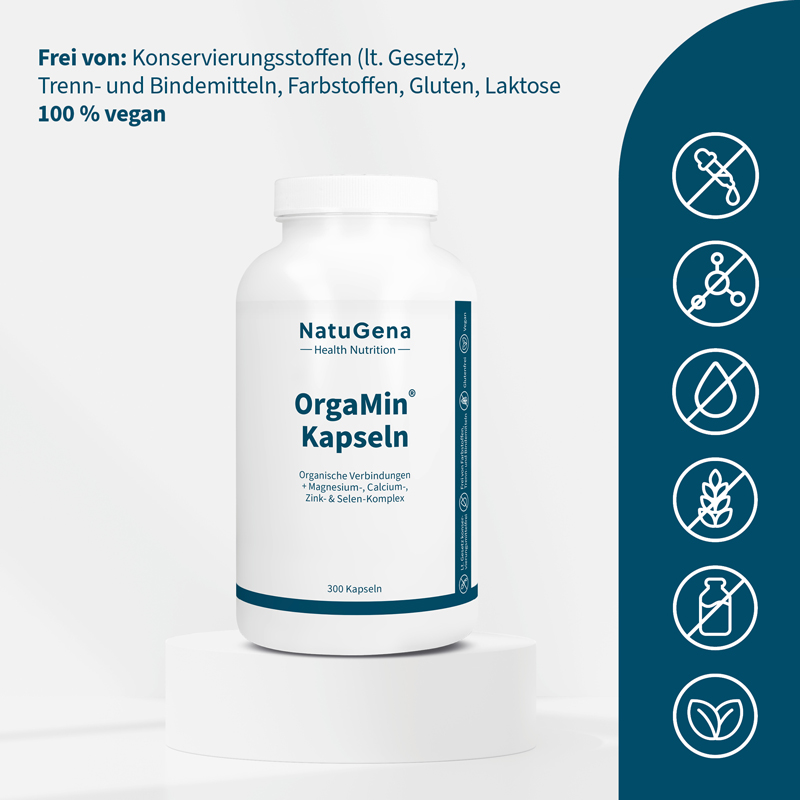 NatuGena OrgaMin Kapseln 300 St Kapseln
