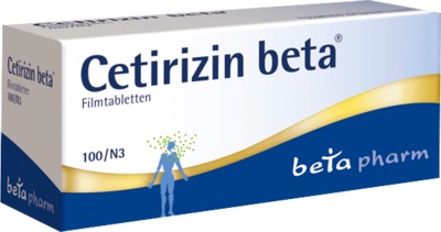 Cetirizin beta 100 St Filmtabletten