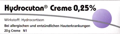 Hydrocutan 0,25% 20 g Creme