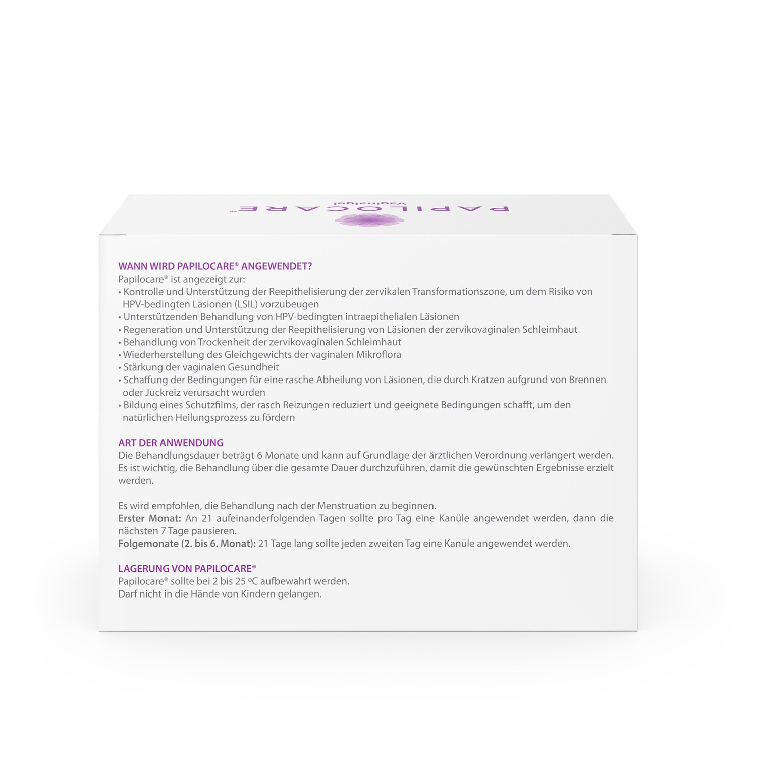 PAPILOCARÉ 21X5 ml Vaginalgel