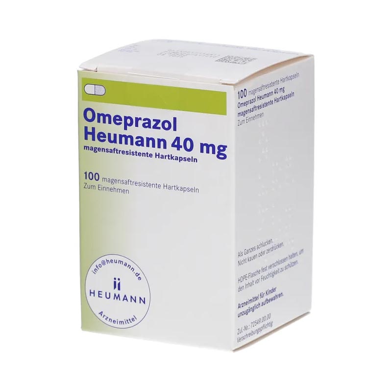 Omeprazol Heumann 40mg 100 St Magensaftresistente Hartkapseln