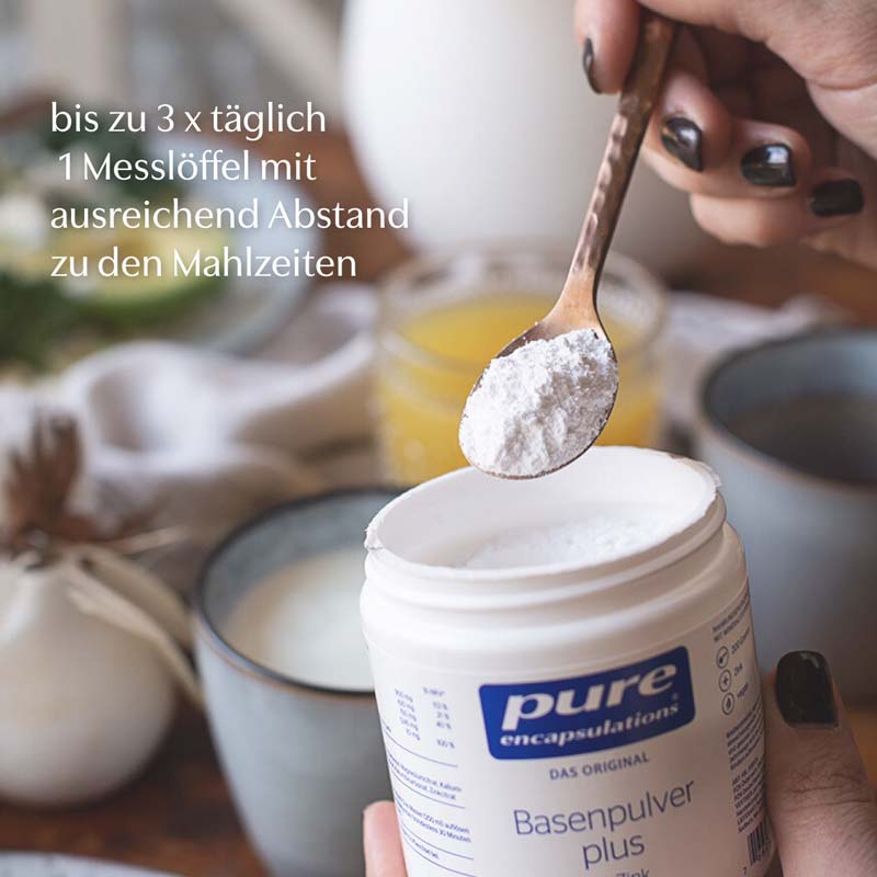pure encapsulations Basenpulver plus  200 g Pulver