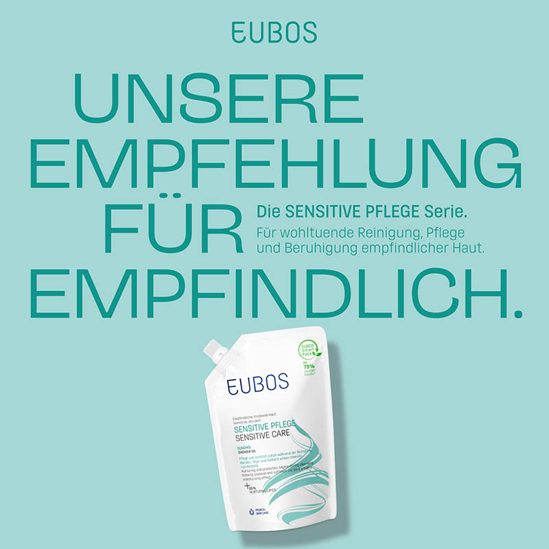 EUBOS SENSITIVE DUSCHÖL F Nachfüllbeutel 400 ml Öl