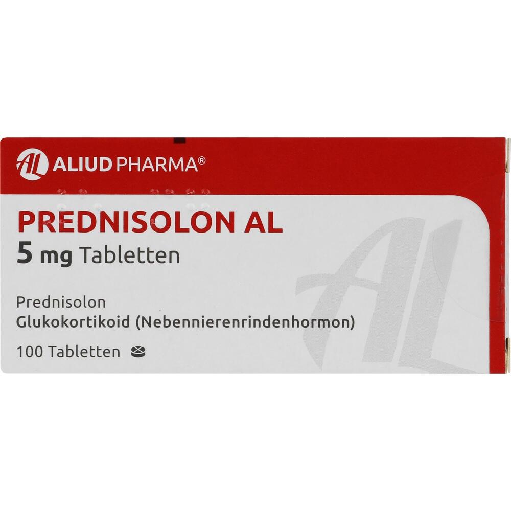 PREDNISOLON AL 5 mg Tabletten 100 St Tabletten
