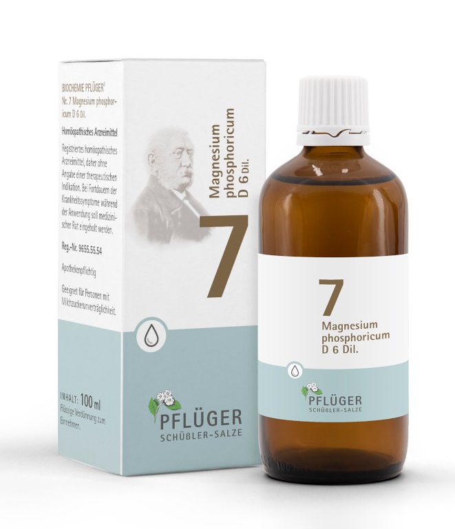 Schüßler-Salz Nr. 7 Magnesium phosphoricum D6 100 ml Tropfen
