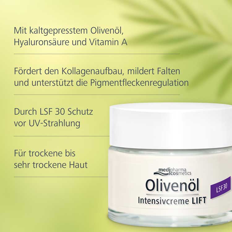 Olivenöl Intensivcreme LIFT LSF30 50 ml Creme