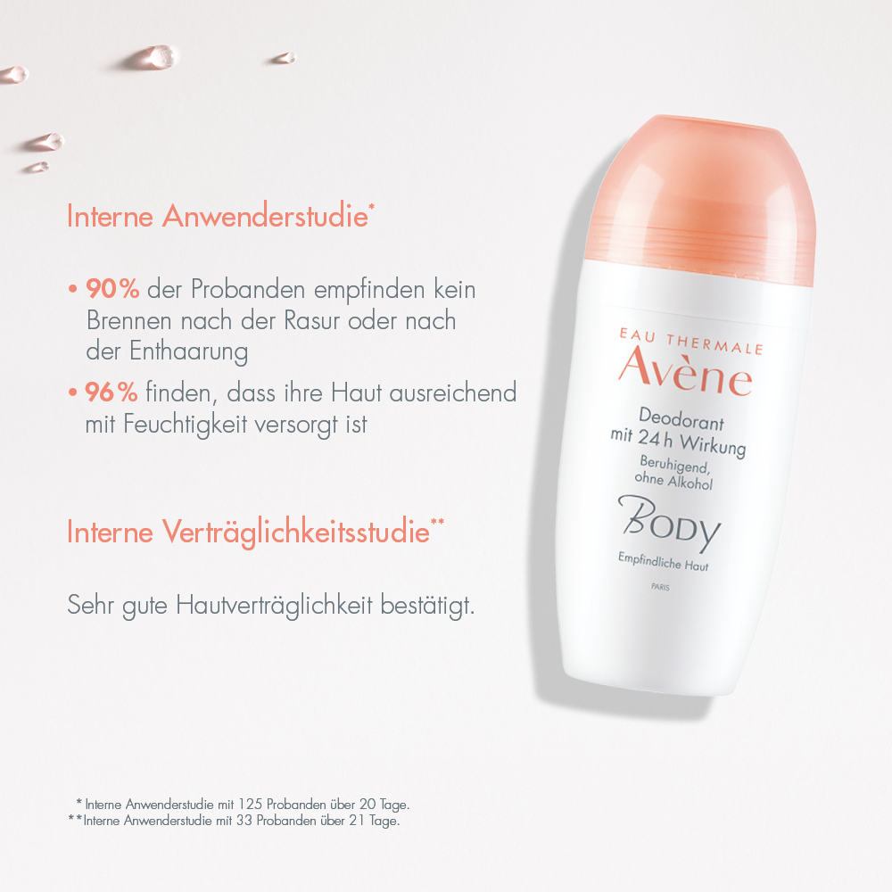 Avène BODY Deodorant Mit 24h Wirkung  50 ml