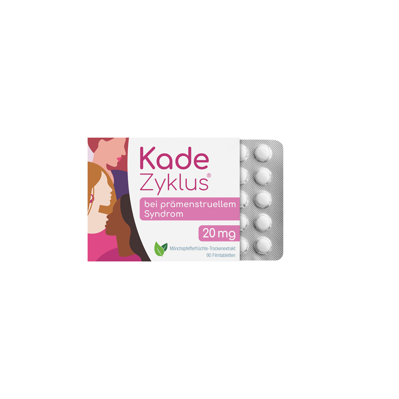 Kade Zyklus bei prämenstruellem Syndrom 20 mg 90 St Filmtabletten