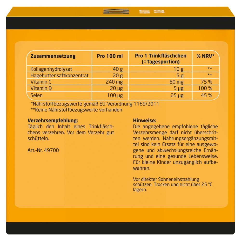 LITOZIN HAGEBUTTE+KOLLAGEN 30X25 ml Ampullen