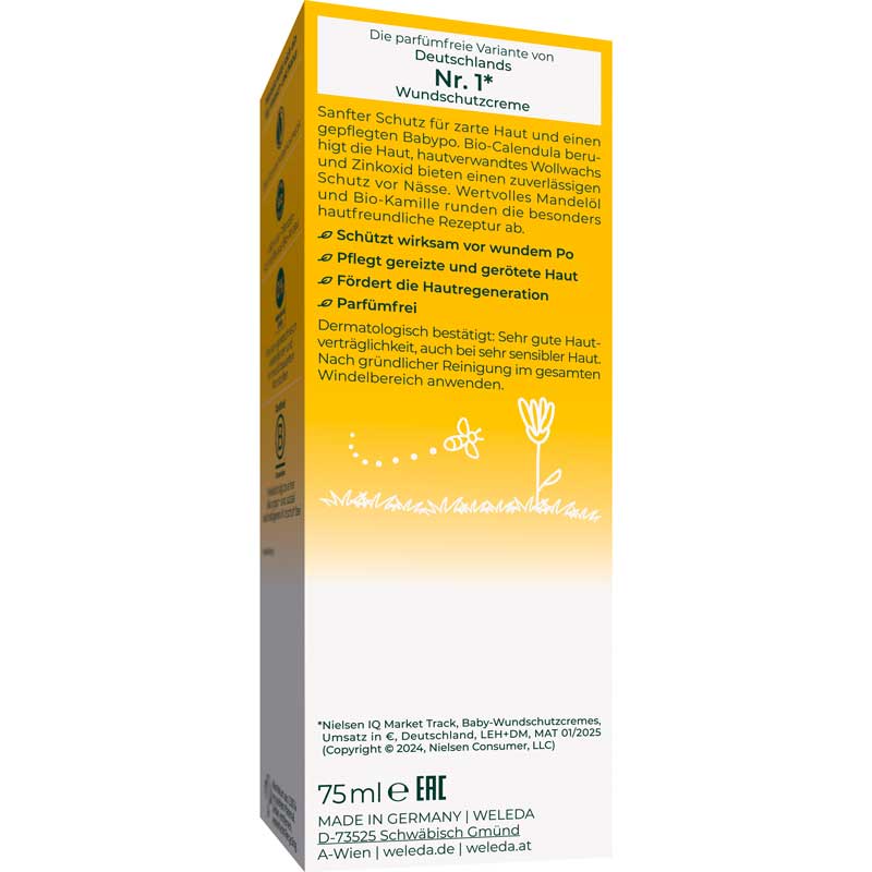 WELEDA baby Wundschutzcreme CALENDULA 75 ml Creme