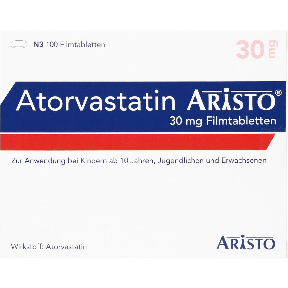 Atorvastatin Aristo 30mg 100 St Filmtabletten