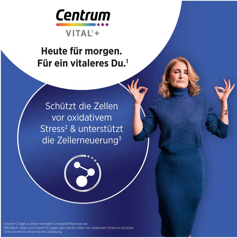 Centrum  VITAL + ANTIOX ZELLSCHUTZ 30 St Kapseln
