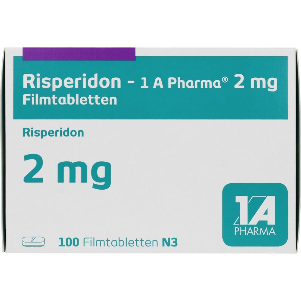 Risperidon-1 A Pharma 2mg 100 St Filmtabletten