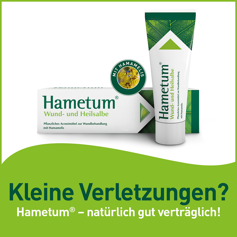 Hametum Wund- und Heilsalbe 50 g Salbe