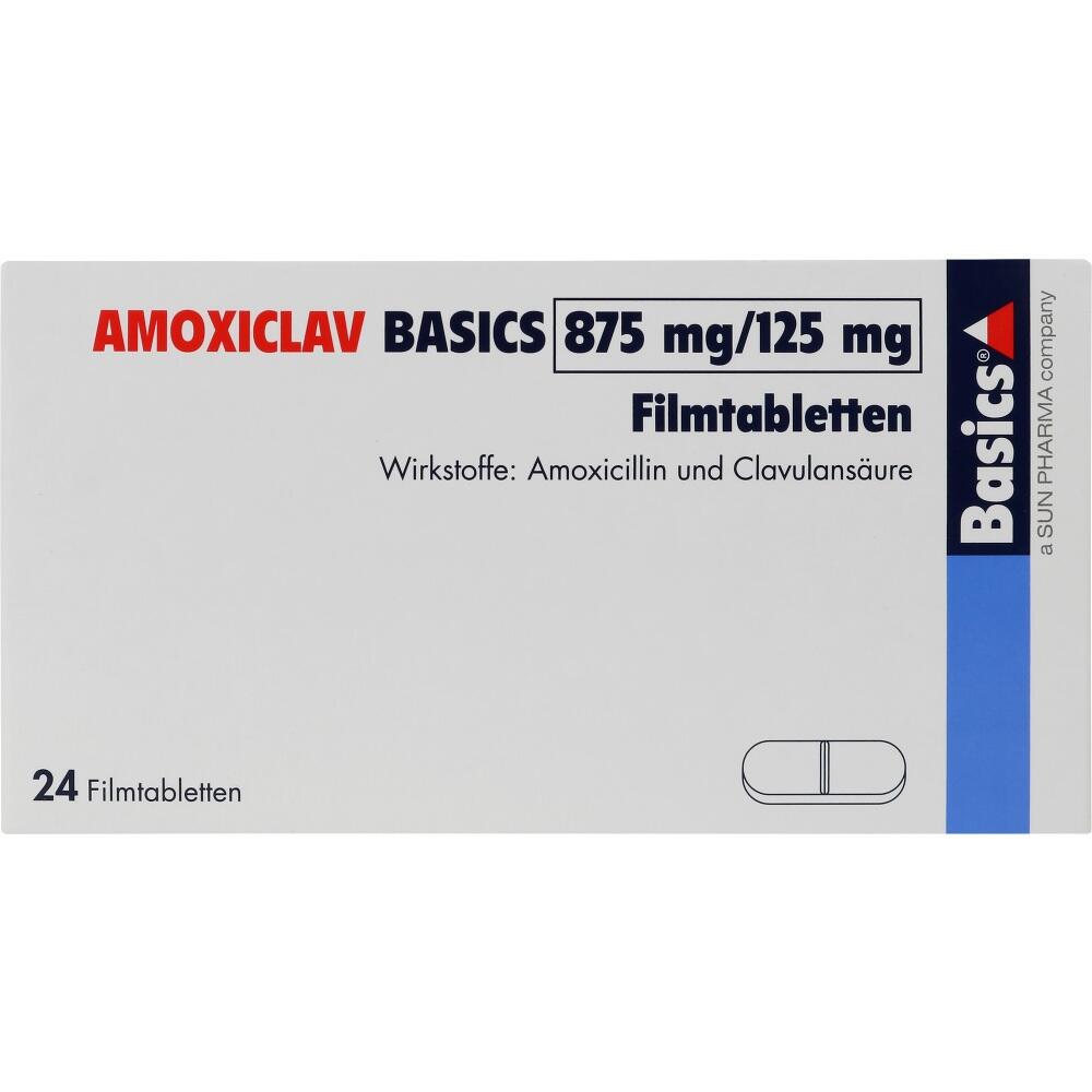 AMOXICLAV BASICA 875 mg/125 mg 24 St Filmtabletten