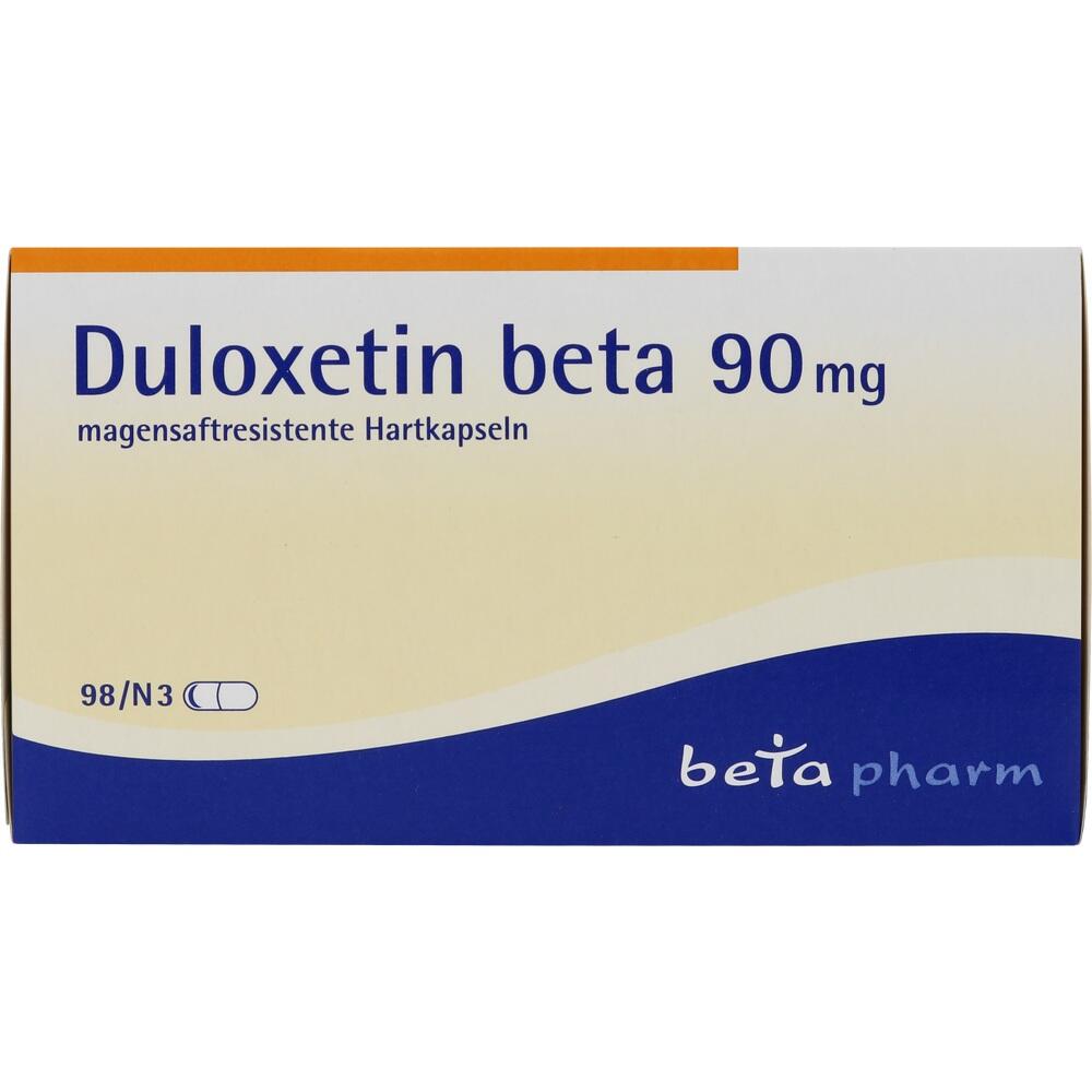 Duloxetin beta 90 mg 98 St Magensaftresistente Hartkapseln