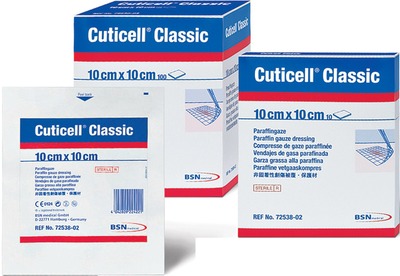 CUTICELL Classic Wundgaze 10x40 cm 10 St Wundgaze