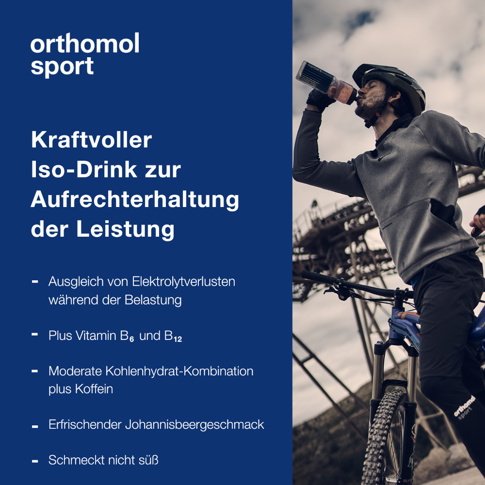 orthomol sport perform - Elektrolyte für den Sport - mit Vitamin B12, Magnesium und Calcium - Granulat