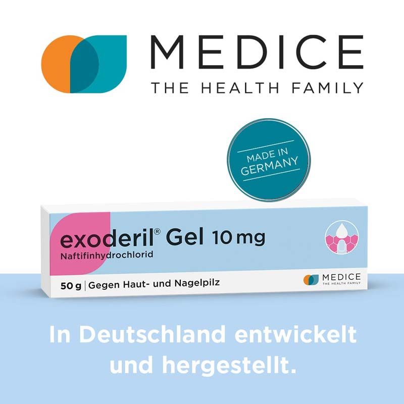 exoderil Gel bei Fuß- & Nagelpilz 50 g Gel
