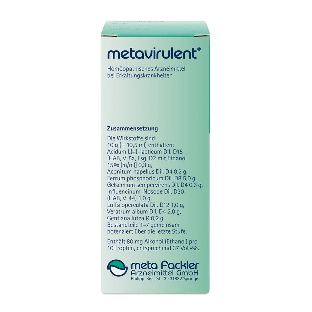metavirulent 50 ml Mischung