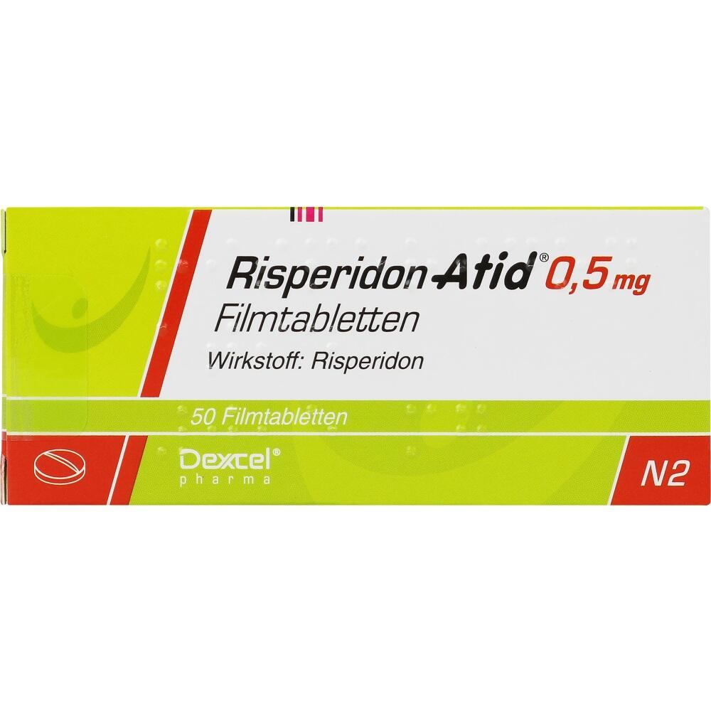 Risperidon Atid 0,5mg 50 St Filmtabletten
