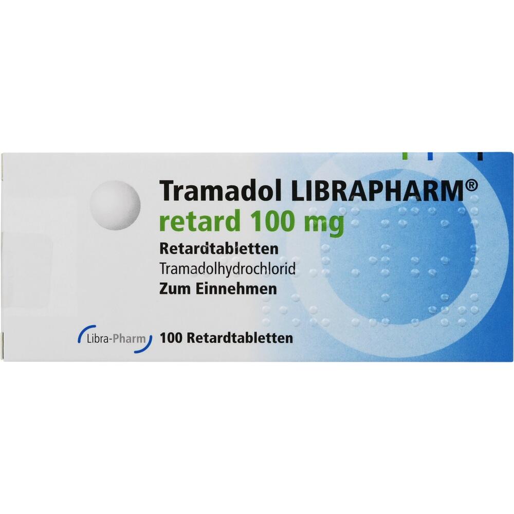 Tramadol LIBRAPHARM retard 100mg 100 St Retard-Tabletten