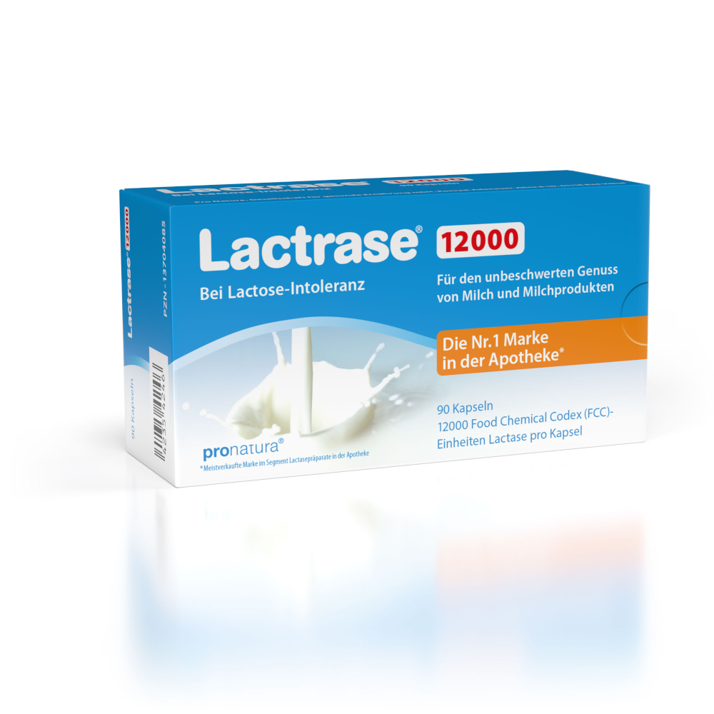 Lactrase 12.000 FCC 90 St Kapseln