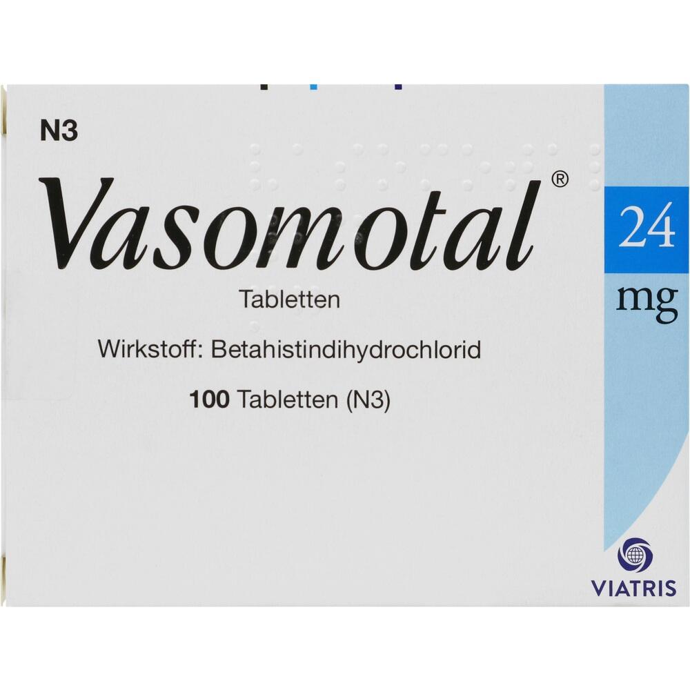 VASOMOTAL 24 mg Tabletten 100 St Tabletten