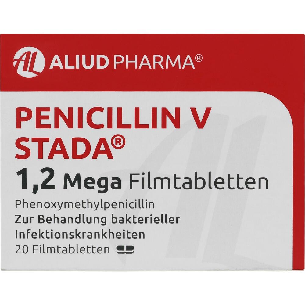 PENICILLIN V STADA 1,2 Mega Aliud 20 St Filmtabletten