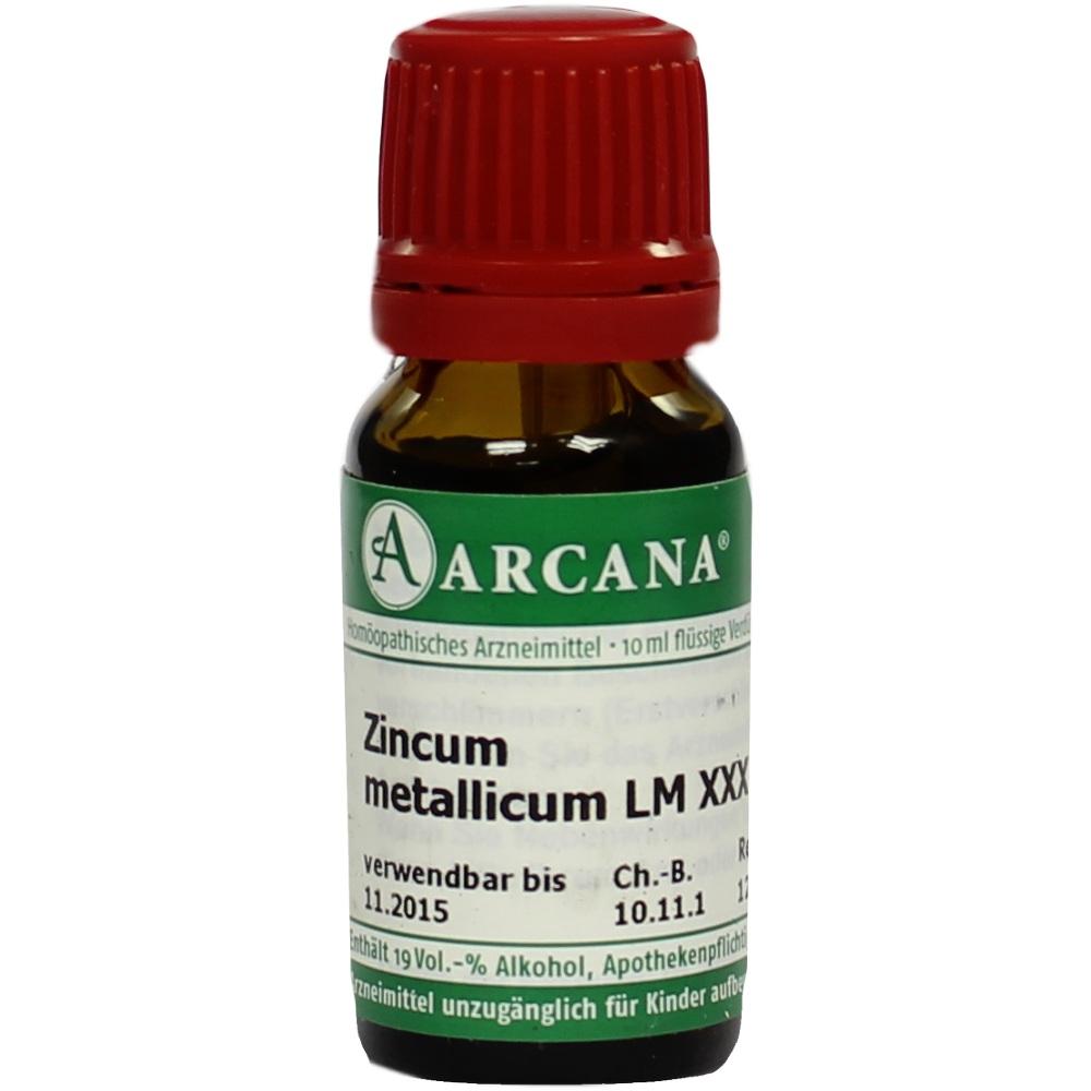 ZINCUM METALLICUM LM 30 Dilution 10 ml Dilution
