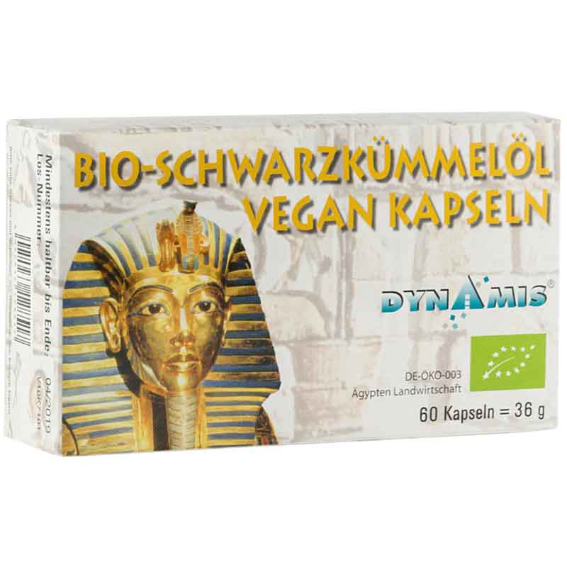 BIO-SCHWARZKUEMMEL VEGAN 60 St Kapseln
