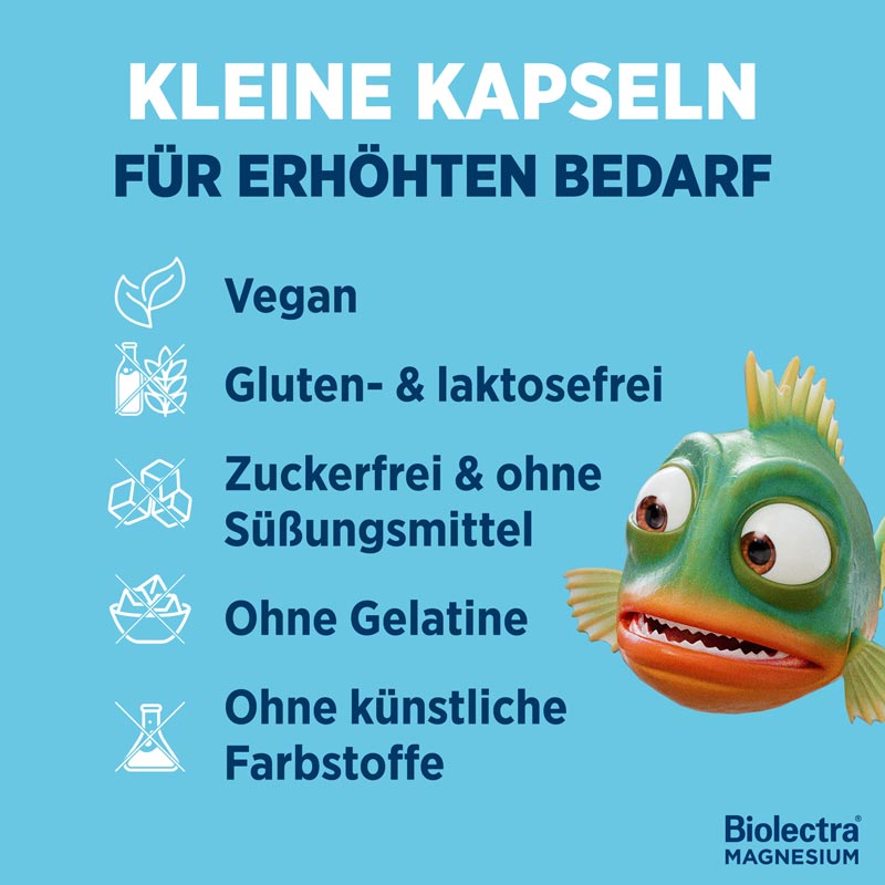 Biolectra MAGNESIUM 300mg 40 St Kapseln