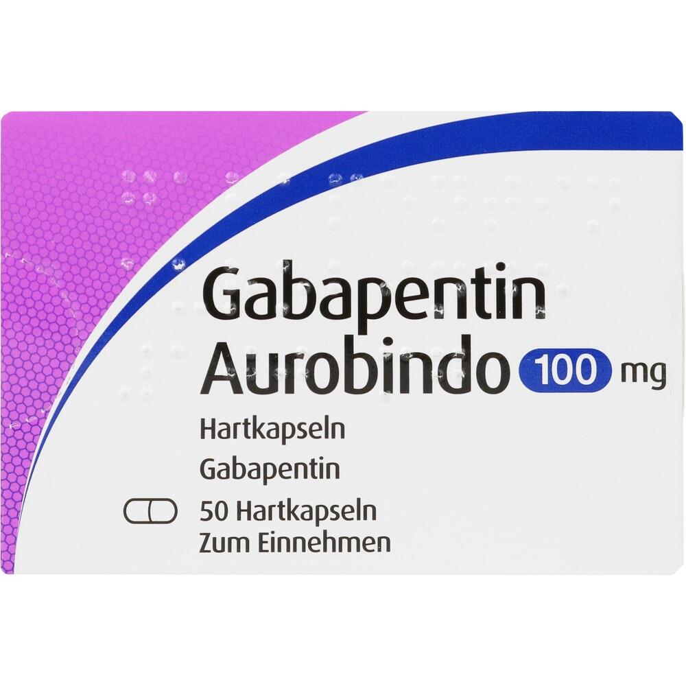 Gabapentin Aurobindo 100mg 50 St Hartkapseln